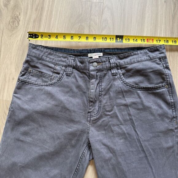 Carbon 2 Cobalt Men's Gray Jeans Size 36x32 Straight 5 Pocket 100% Cotton EUC - Picture 6 of 9